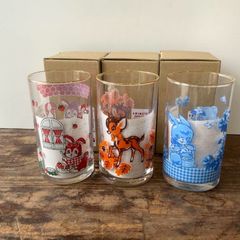 ①7人のこびと コカコーラ 昭和レトロ グラス コップ ディズニー レア