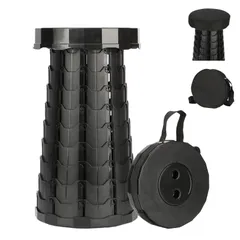 【人気商品】耐荷重250KG 1秒開閉 持ち運び便利 クッション&収納バッグ付き コンパクト 軽量 キャンプ椅子 釣り/観戦/屋内/屋外用 折り畳み式 アウトドアチェア 伸縮 (ブラック) 折りたたみ椅子 Poxvalzor