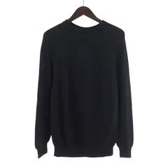 バトナー/BATONER SEAISLAND COTTON SIGNATURE CREW NECK ニット ネイビー  サイズ レディース1のサムネイル
