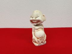 【na-00028】ビリケン　限定品　　陶器置物　　昭和　レトロおもちゃ　アンティーク