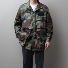 [M-R] 1989's US Army BDU Jacket "Woodland Camouflage" 322178
