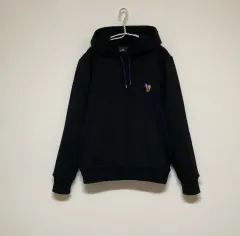 美品 PS ポールスミス レディースM ベルベッド フーディー パーカー 黒 すべてのウィメンズ PS Paul Smith アイテム一覧 ｜ポール・スミス
