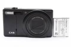 ✶✨極美品✨RICOH CX5 動作品 コンデジ　高性能　ブラック RICOH コンパクトデジタルカメラ CX4 [ブラック] 【全額返金保証