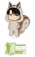 [중고]아크릴스탠드·아크릴 패널 리바이(Season 3 Ver.) 아니마루코 아크릴 피규어 M [진격의 거인]