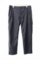 ユニフォームエクスペリメント uniform experiment 21AW LORO PIANA SIDE POCKET TAPERED PANTS ロロ ピアーナ サイドポケット テーパード スラックス パンツ UE-212082 4 灰 ●241017のサムネイル
