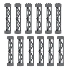 【在庫処分】基礎板 互換性 屋根 パーツ ブロック 3角柱 クラシック 12本 柱 セット INIBUD