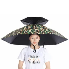 新品 ZEWZE かぶる傘 ハンズフリー レジャーハット 帽子型 日傘 かさ 折りたたみ 釣り小雨 梅雨 熱中症対策 日焼け防止 日よけ 雨具 農作業 スポーツ観戦 暑さ対策 アウトドア ひがさ ガーデニング レディース メンズ