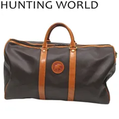 美品 1128 HUNTING WORLD ボストンバッグ 2way 大容量 SummerSALE開催! 8/9～8/18 10時迄!】HUNTING WORLD