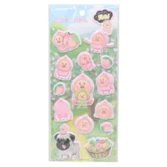 【メール便】こびとづかん キャラクターシール スペシャルもっちもちシール カクレモモジリ クーリア デコシール キャラクター グッズ 