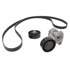 正規純正OEM BMW ファンベルト テンショナー プーリー 3点SET X1 E84 X3 E83 X5 E70 11287628650 11288624196 11287535860 ベルトのサムネイル