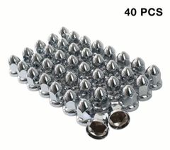 新品ナットキャップ33mm 40個セットメッキ仕上げ - メルカリ