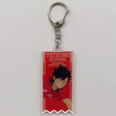 【中古】キーホルダー 黒尾鉄朗 「ハイキュー!! アニメ 10th Anniversary POP UP SHOP in マルイ トレーディングアクリルキーホルダー Ver.A」