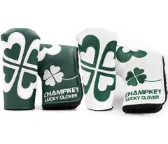 ピンタイプ クローバー模 マグネット開閉式 オデッセイに適合 スコッティーキャメロン ヘッドカバー パターカバー