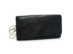 LOUIS VUITTON ルイヴィトン M63822 エピ ミュルティクレ4 4連 キーケース 鍵入れ ノワール ブラック系 DK0005