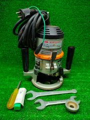 ◎RYOBI リョービ ブレーキ付 ハンデールーター R-330S モータ異音無し 動作確認済みのサムネイル