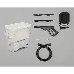 アイリスオーヤマ タンク式 高圧洗浄機 充電タイプ ホワイト SDT-L01Ｎ IRIS OHYAMAのサムネイル