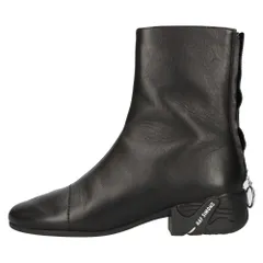 RAF SIMONS (ラフシモンズ) SOLARIS‐HIGH ソラリス‐ハイ サイドゴア ジップアップ ブーツ ブラック HR780005Lのサムネイル
