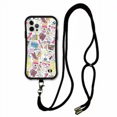 [iPhone16] スマホショルダー付 スカラー iPhoneSE 第3世代 ケース 耐衝撃 i-coronケース iPhone16 15 14 13 12 11 スマホケース アイフォン 全機種対応 スマホカバー scolar メガネ サンダル ワンピース