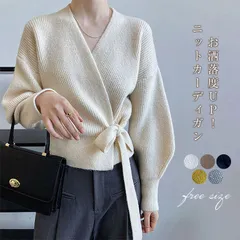 ニットカーディガン vネック レディース 長袖 秋冬 ニット カーディガン 厚手 トップス ショート丈 カジュアル 厚手 ノーカラー セーター 羽織物 アウター リブニット 羽織り ファスナー きれいめ おしゃれ お出かけ シンプル 春 秋