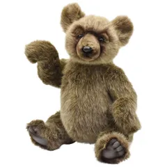 HANSA シルバーベア28 H28(cm) 4471 ぬいぐるみ ハンサ 熊 クマ クリスマス 誕生日 プレゼント 動物 犬 猫 鳥 うさぎ ペンギン アニマル 置物 人形 フィギュア KOESEN ケーセン 大きい マスコット 実物大 大型