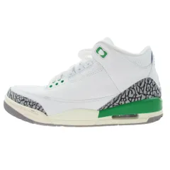 NIKE ナイキ CK9246-136 Air Jordan 3 Retro Lucky Green エアジョーダン3 レトロ ラッキー グリーン ローカット スニーカー ホワイト系 29cm【中古】