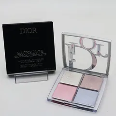 未使用 ディオール バックステージ グロウ マキシマイザー パレット 002 フロステッド オパール グロウ 10g CR7-10-23-23B
