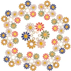 【在庫処分】デコキット クラフト手芸 レディース ジュエリー作り 飾り物 マカロン 基礎パーツ アクセサリーパーツ チャームペンダント ブレスレット チョーカー 手作りキット キーホルダー エナメル 和風 イヤリング 花びら ピアス 花 ネックレス DIY飾り