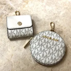 MICHAEL KORS マイケルコース AirPodsケース コインケース 2個セット シグネチャー柄