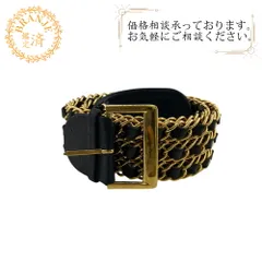 専用♡美品♡ 正規品 CHANELチェーンベルトゴールドチェーン×本革 2025年最新】シャネルチェーンベルトの人気アイテム - メルカリ