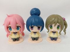 ゆるキャン△ なでしこ リン あおい ポケマケット フィギュア 3個セット