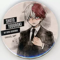 僕のヒーローアカデミア 轟焦凍 TOHO スーツ 缶バッジ 僕のヒーローアカデミア 轟焦凍 TOHO スーツ 缶バッジ