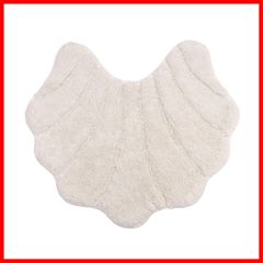 【人気商品】コットン製 シェル トイレマット (マット単品 ミニ)
