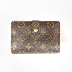 〇〇LOUIS VUITTON ルイヴィトン モノグラム ポルトフォイユ ヴィエノワ がま口短財布 M61674 ブラウン