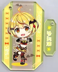 【中古】キーホルダー 夜空メル クリアツインチャーム きゅんキャラいらすとれーしょんず 「一番くじ ホロライブ vol.3」 クリアツインチャーム賞