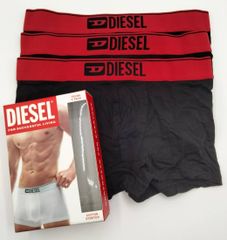 DIESEL(ディーゼル) ローライズボクサーパンツ Red 3枚セット メンズボクサーパンツ 男性下着 E7193