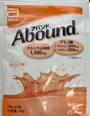 アバンド　Abound　オレンジフレーバー　24g x 1袋　カルシウム　アミノ酸