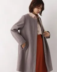 GLOBAL WORK 軽やかストレッチ2WAYコート