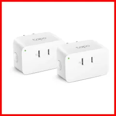 【迅速発送】TP-Link WiFi スマートプラグ タイマー コンセント 遠隔操作 直差し Echo シリーズ/Google ホーム 対応 音声コントロール サーキュレーター ハブ不要 メーカー保証3年 Tapo P105 2個セット