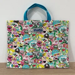 レッスンバッグ キルティングバッグ  モンスターピンク × ストライプ 日本製 namioto 入園準備 入学準備