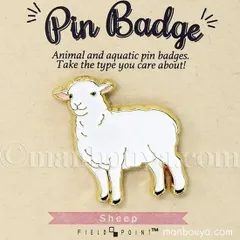 ヒツジ グッズ ピンバッジ アクセサリー 動物 ピンバッヂ コレクション ひつじ ワールド商事