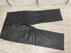 e-100 レザーパンツ レザー ブラック 革パンツ パンツ 本革牛革 メンズ METHOD メソッド
