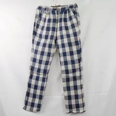 L ギンガムチェックパンツ シンプルなトップスと合わせるだけで、コーディネートが一気におしゃれに見える主役級アイテム。「ピクニックコーデ」や「ナチュラル系ファッション」、または「部屋着だけどちょっとそこまで外出にも対応できる」万能パンツ！S0268