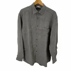 バーニーズニューヨーク BARNEYS NEWYORK 00S イタリア製 リネンシャツ メンズ import：L のサムネイル