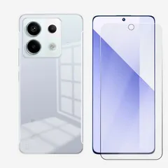 [PC1-J-F101] Xiaomi Redmi note13 pro 5G 対応 ケース 透明 クリア ポリカーボネイト製 (PC) 無地 カメラレンズ全面保護 サイドカット スマホカバー Redminote13pro シャオミ XIG05 Redmi n