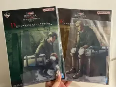 進撃の巨人 一番くじ エルヴィン リヴァイ アクリル