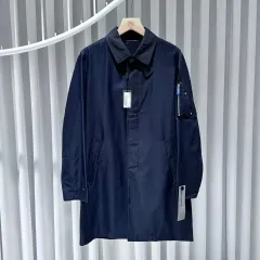 美品✨クリスチャンディオール　最高級カシミヤ混チェスターコートSネイビー系 中古・古着通販】Christian Dior (クリスチャン ディオール