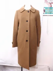 【美品】バーニーズニューヨーク　コート　46 キャメル 美品】バーニーズニューヨーク コート 46 キャメル