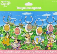 【中古】キーホルダー 集合 キーチェーンセット 「ディズニー・イースター2015」 東京ディズニーランド限定