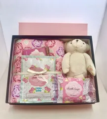 5箱セットローズベアーぬいぐるみ付タオルギフト　在庫処分特価