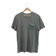 ARMANI EXCHANGE アルマーニエクスチェンジ 半袖カットソー サイズ:L 胸ポケット/スパンコール    グレー メンズ / 241005006172